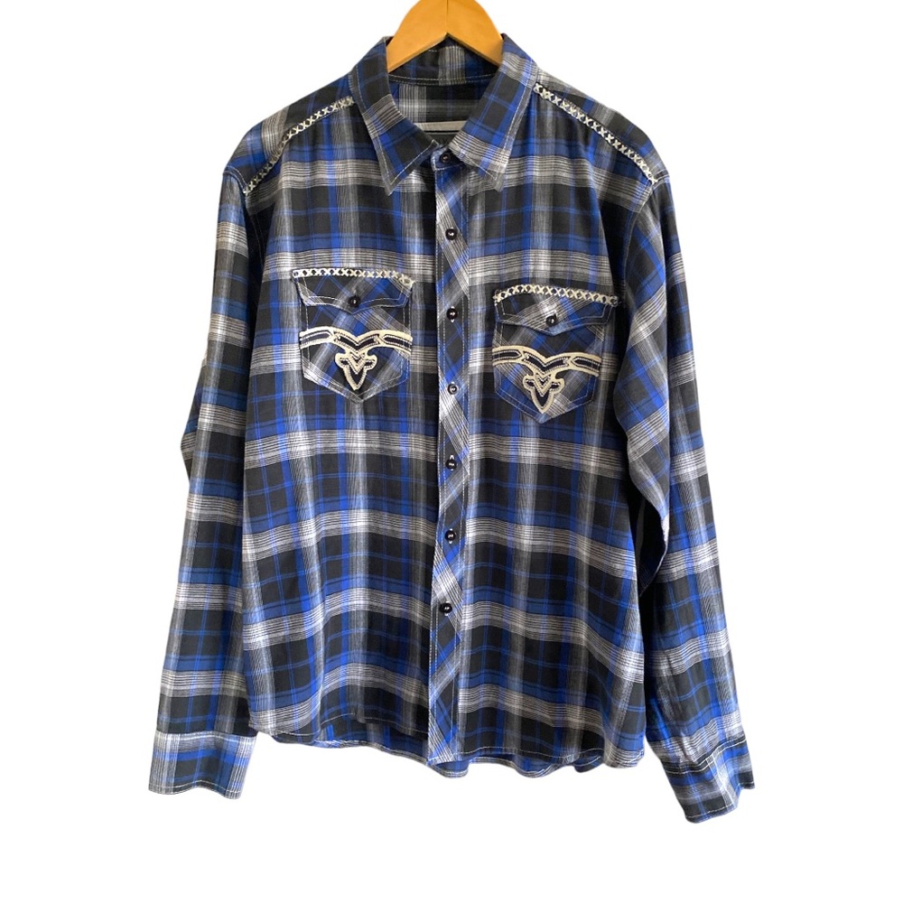 - - Km (King Maker) Super Cool Button Down. - image 2